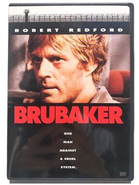 Brubaker DVD Robert Redford Widescreen Rare OOP Prison Drama R Rated